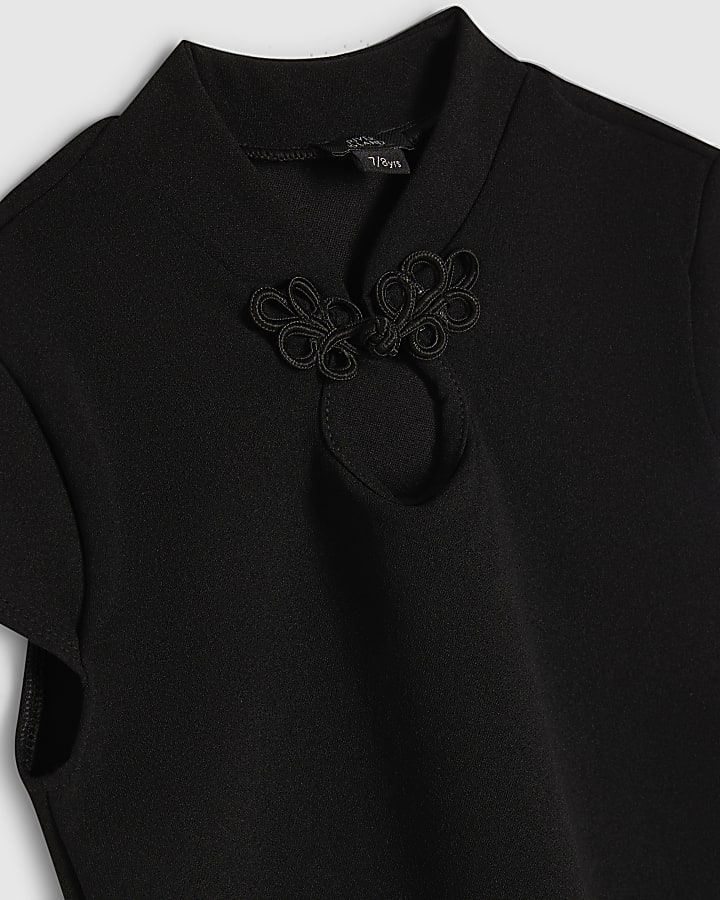 Girls Black Premium Top