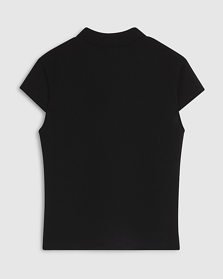 Girls Black Premium Top