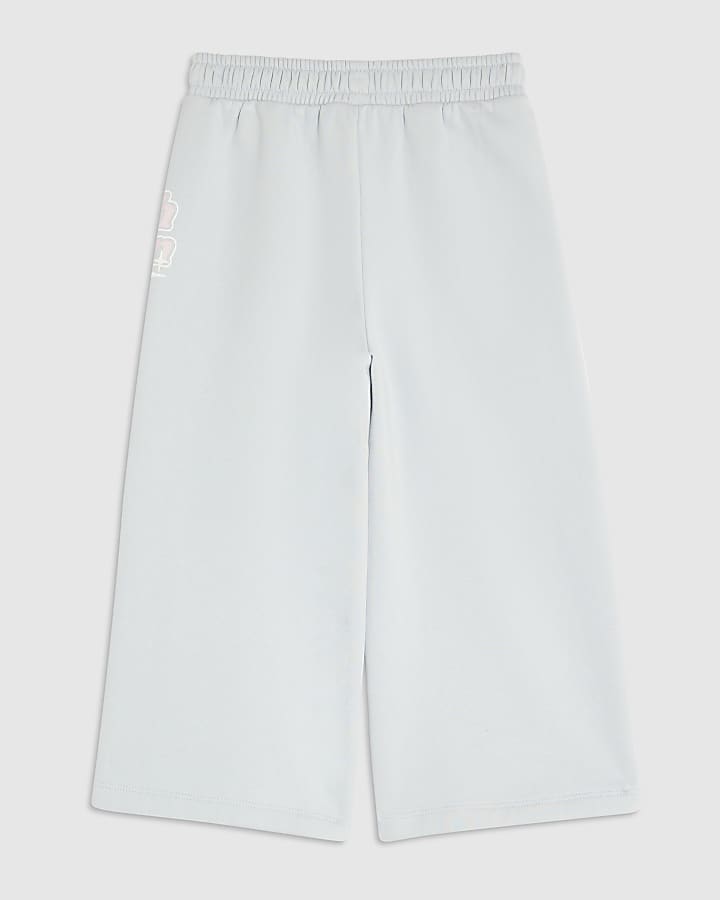 Mini Girls Blue Sleigh Season Joggers