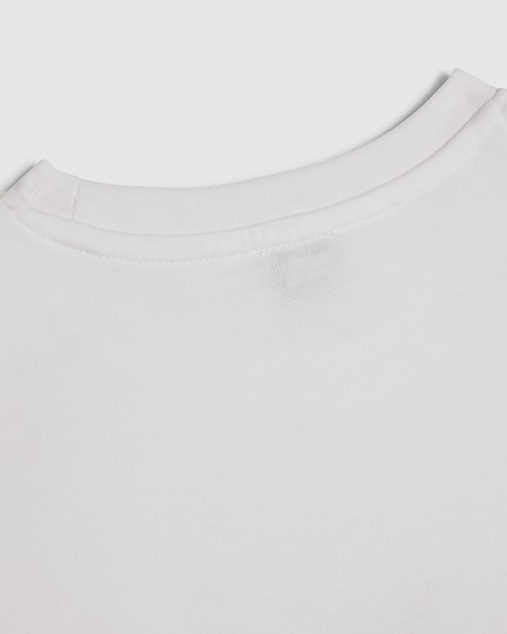 Girls White Follow Your Heart T-Shirt