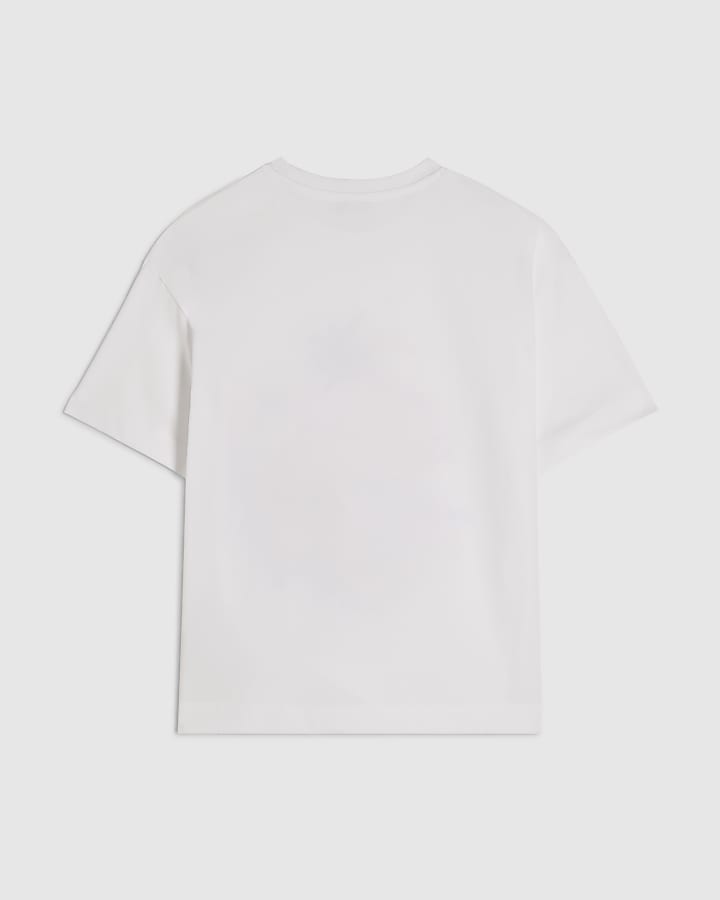 Girls White Follow Your Heart T-Shirt