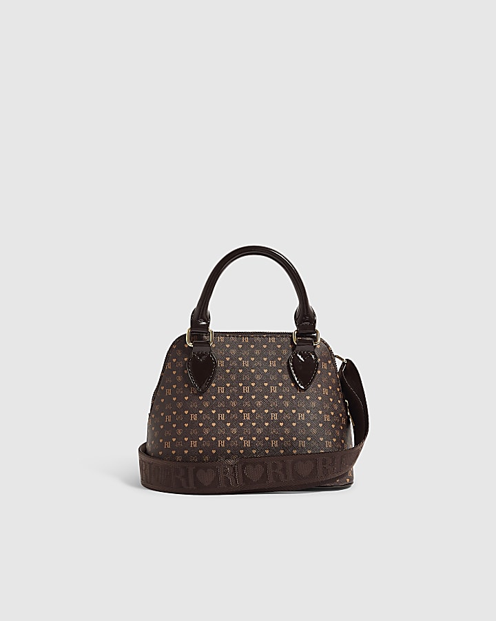 Girls Brown Celestial Tote Bag