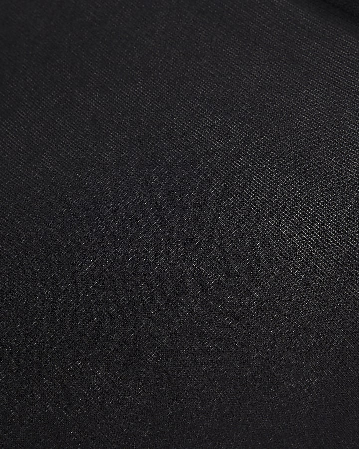 Girls Black Pack Of 2 Tights