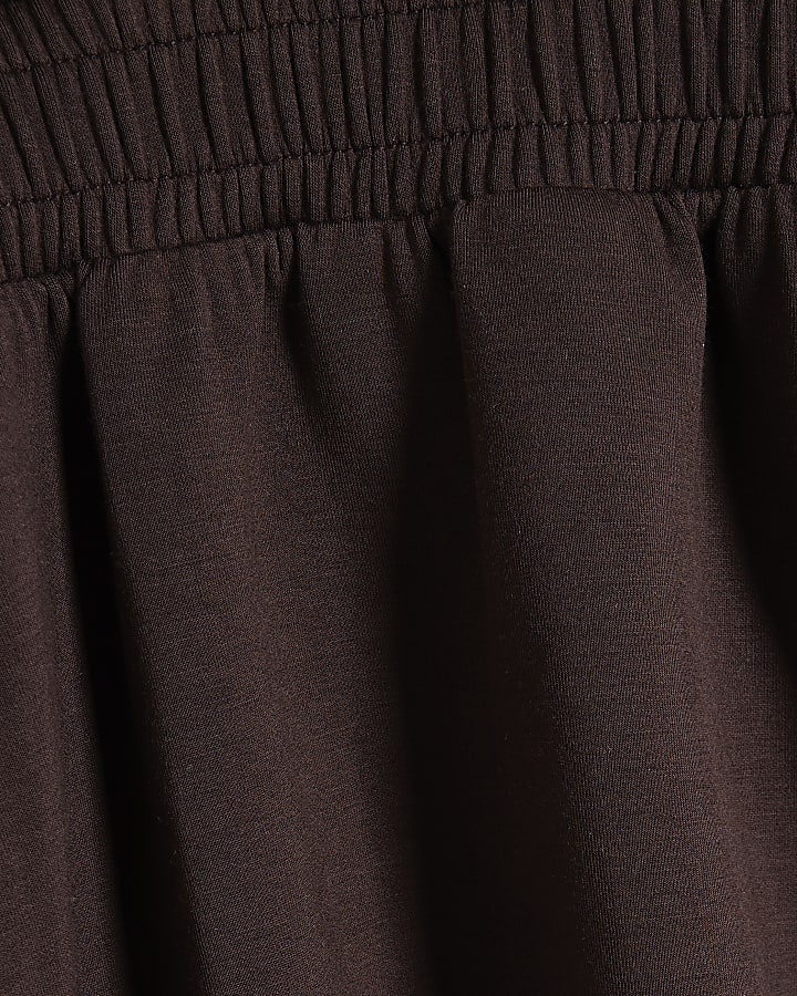 Girls Brown Premium Embellished Jumper Dress