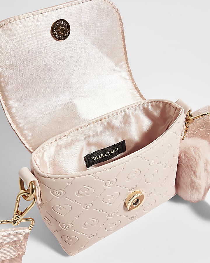 Pink Monogram Crossbody Bag