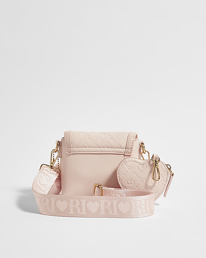 Pink Monogram Crossbody Bag