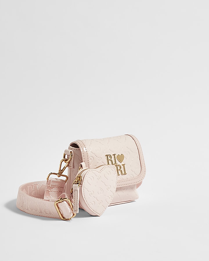 Pink Monogram Crossbody Bag