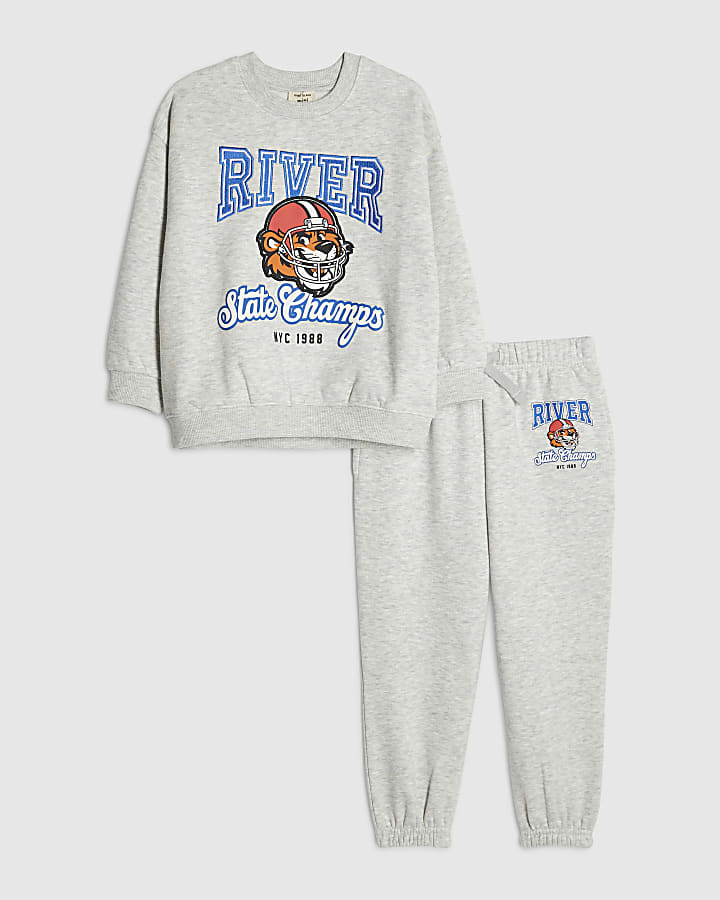 Mini Boys Grey River State Champs Top Set