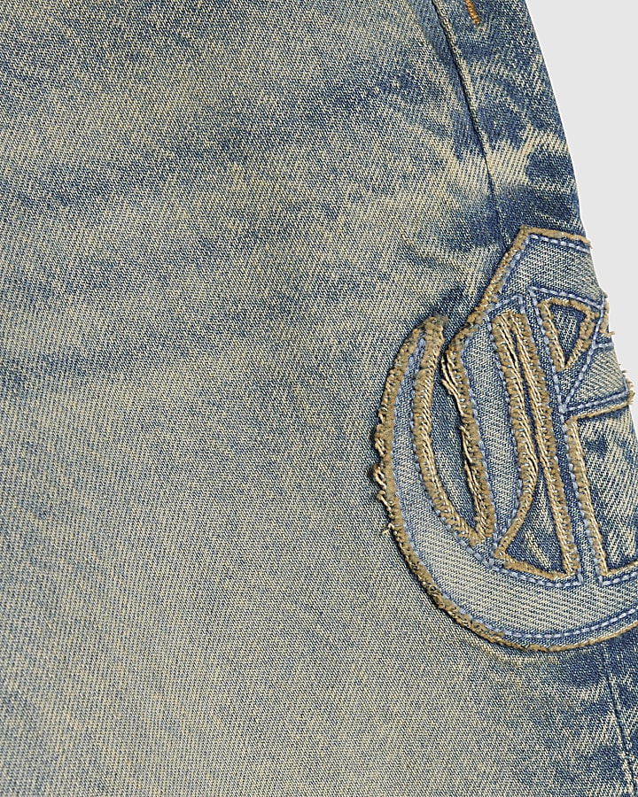 Boys Blue Applique Jeans