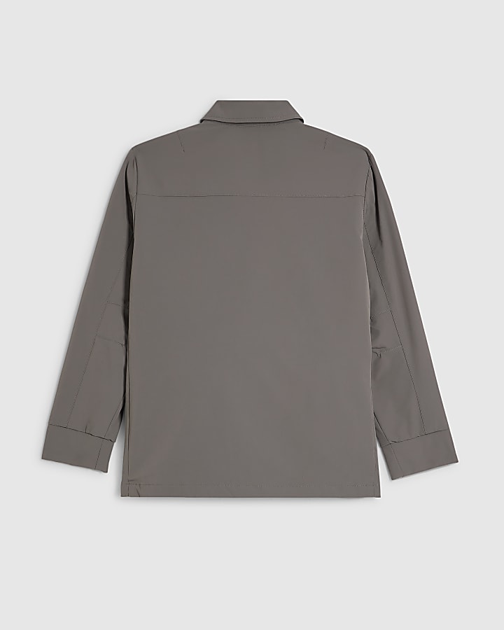 Boys Grey Shacket