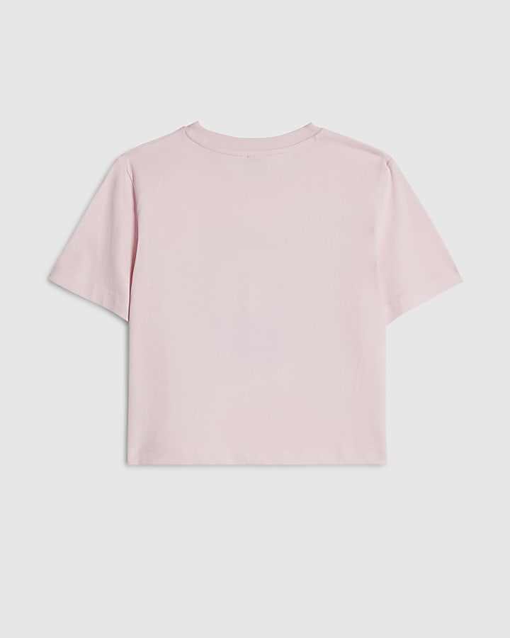 Girls Pink Disco All The Time T-Shirt