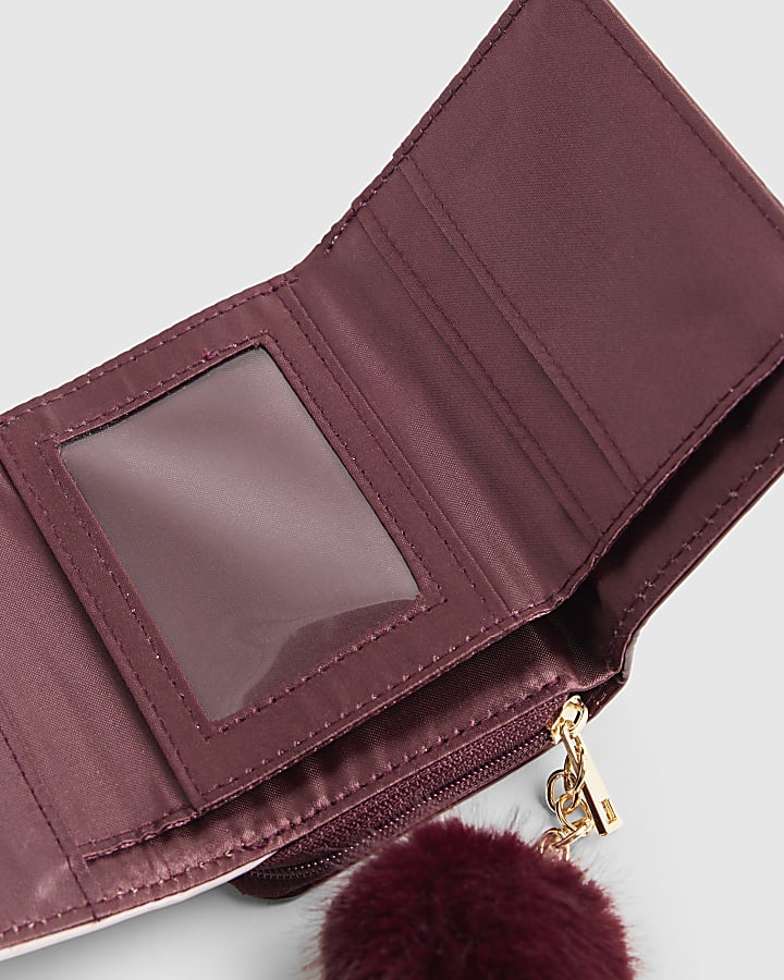 Girls Red Patent Embossed Purse