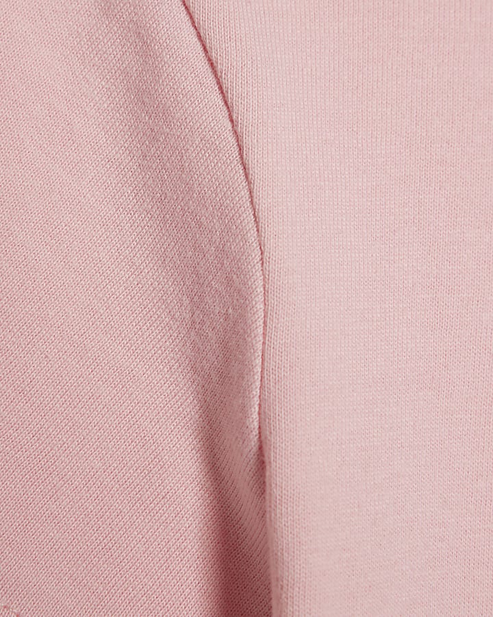 Mini Girls Pink Pooch Iconic Forever T-Shirt