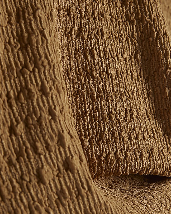 Girls Beige Textured Set