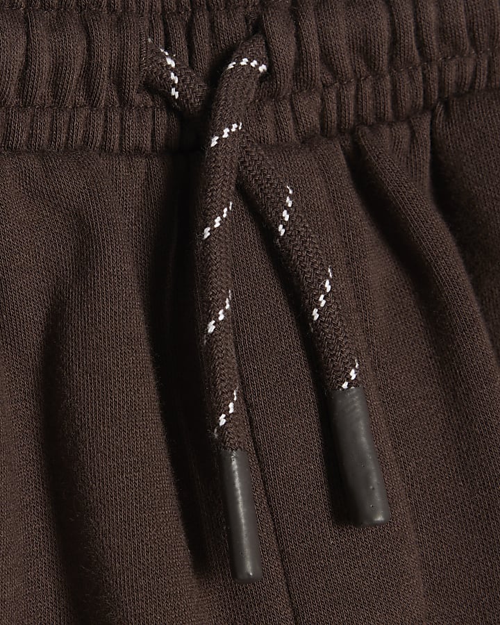 Boys Brown Barrel Leg Joggers