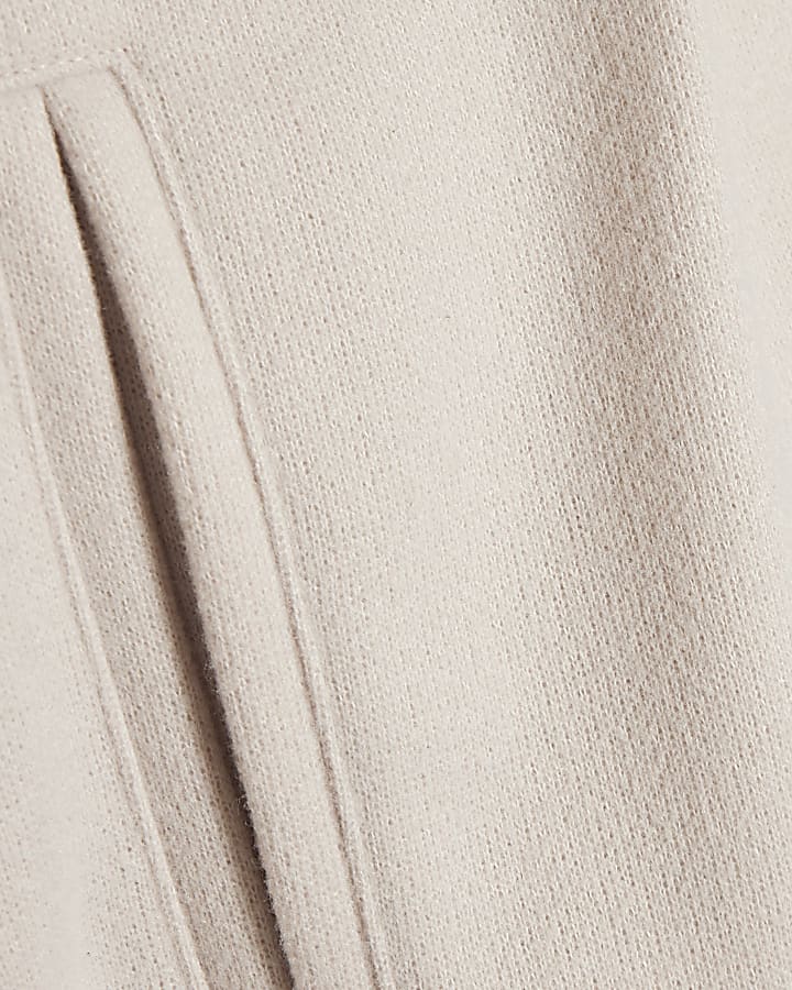 Cream Felt Sanctuaire Zip Through Hoodie
