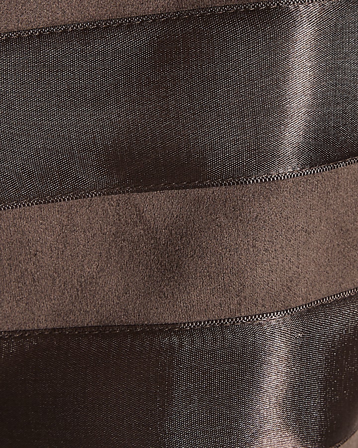 Girls Brown Suede 97 Hotfix Bomber Jacket