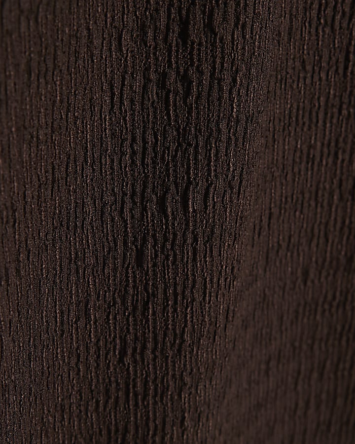 Girls Brown Textured Set