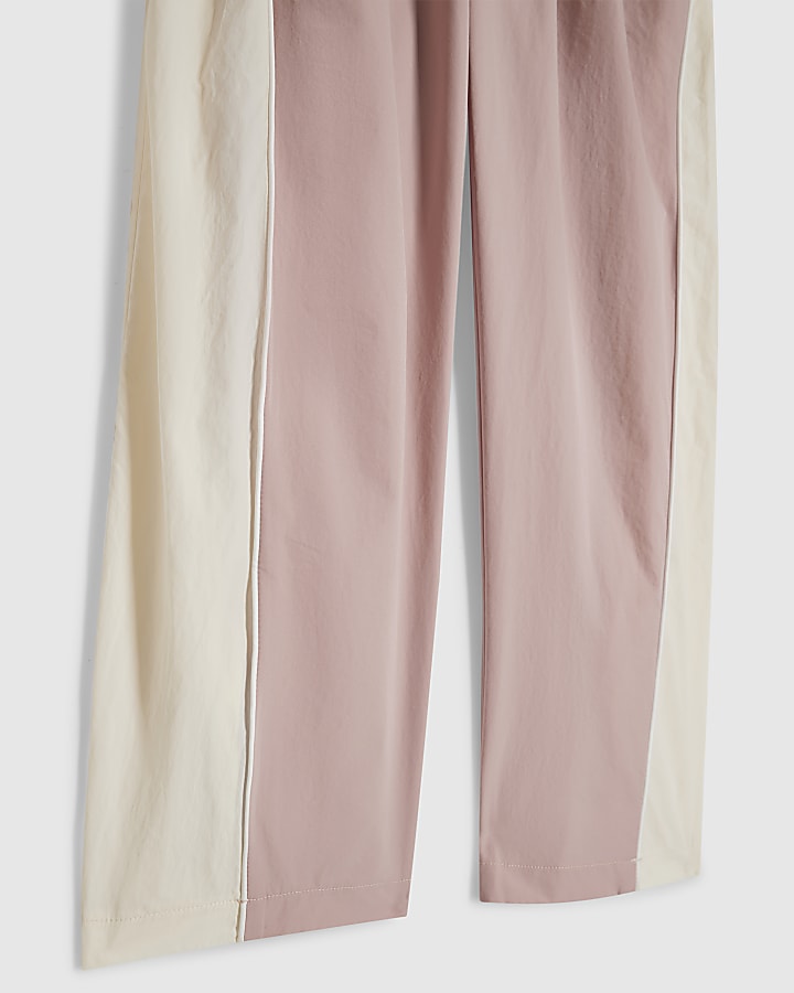 Girls Pink 82 Nylon Trousers