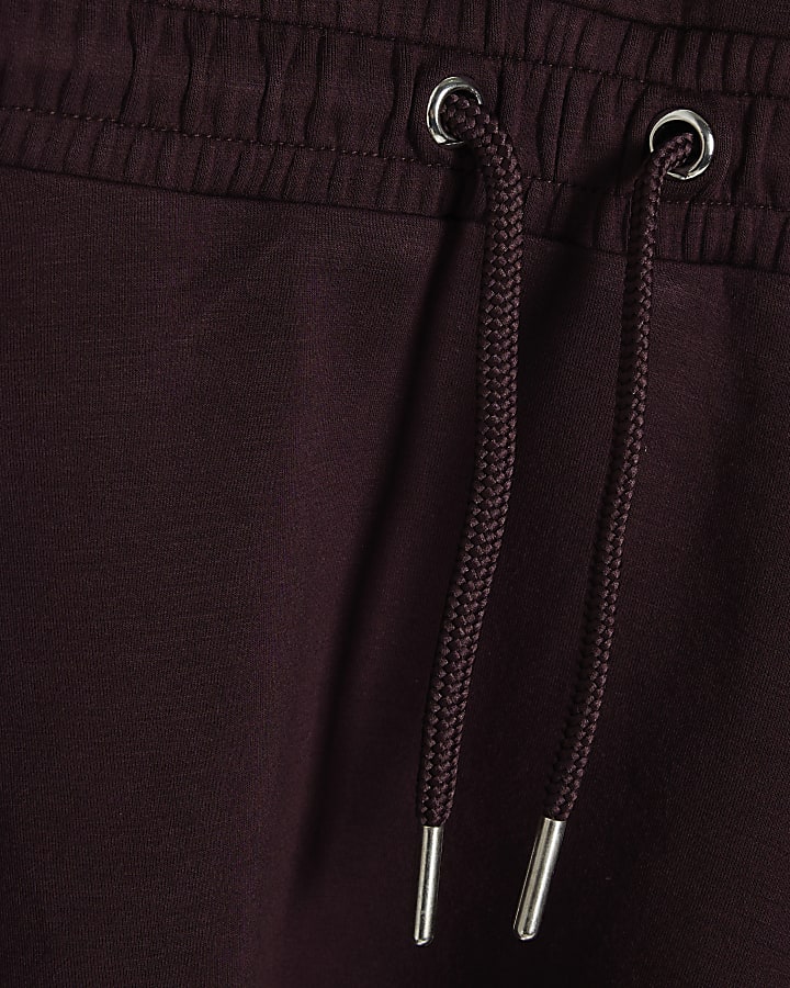 Girls Purple Premium Tie Waist Dress