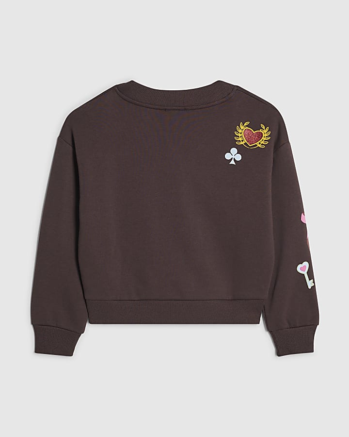 Girls Brow Icons Cardigan