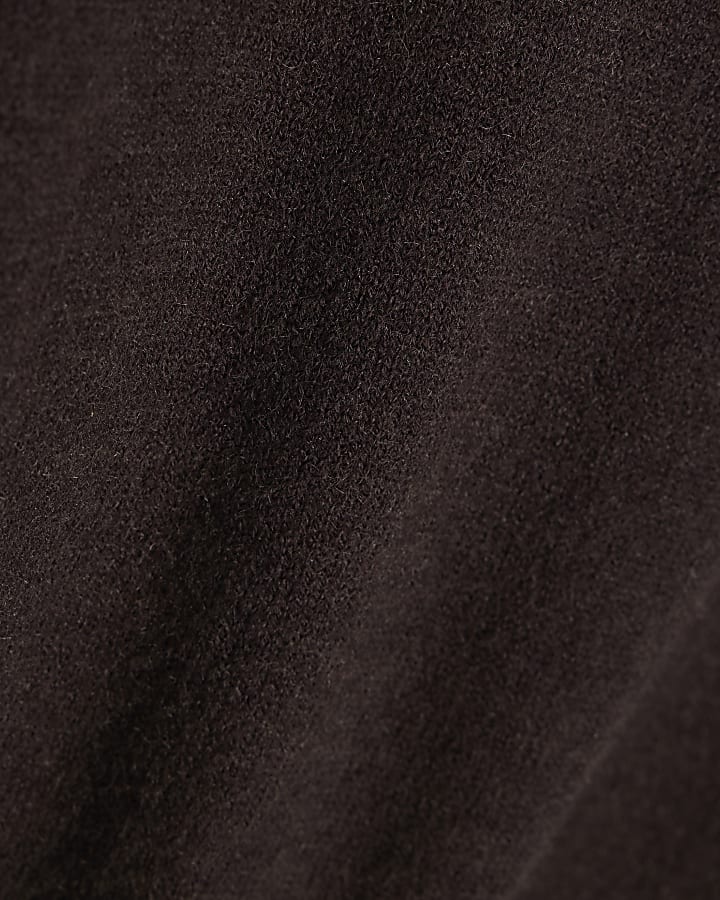 Boys Brown Fluffy Sanctuaire Jumper