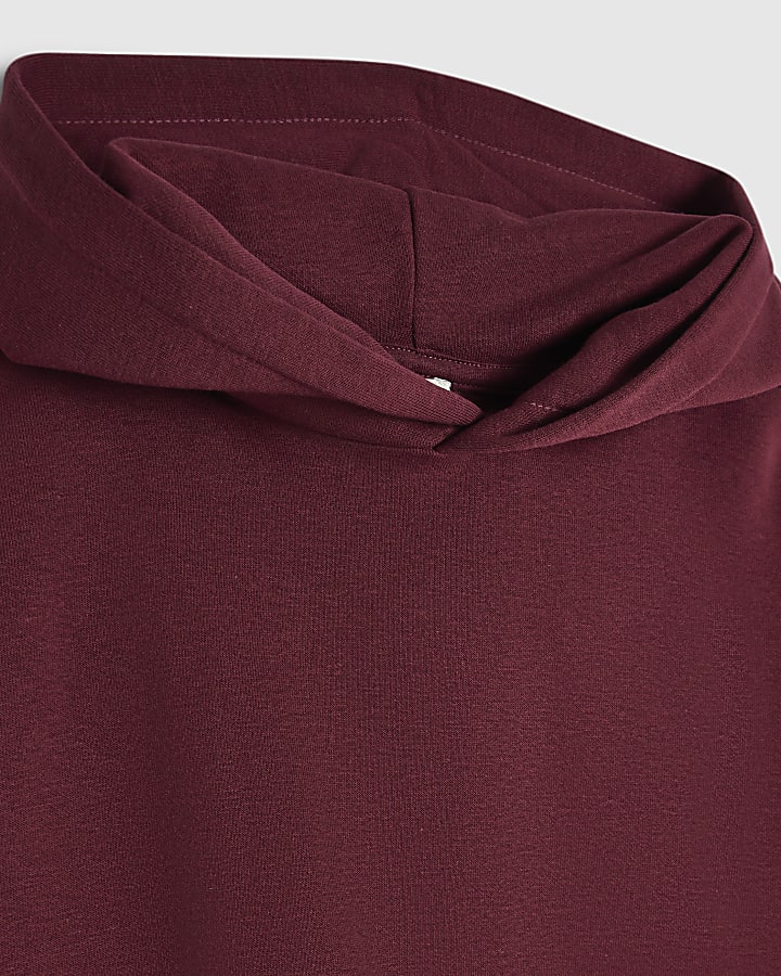 Boys Burgundy RI Hoodie Set