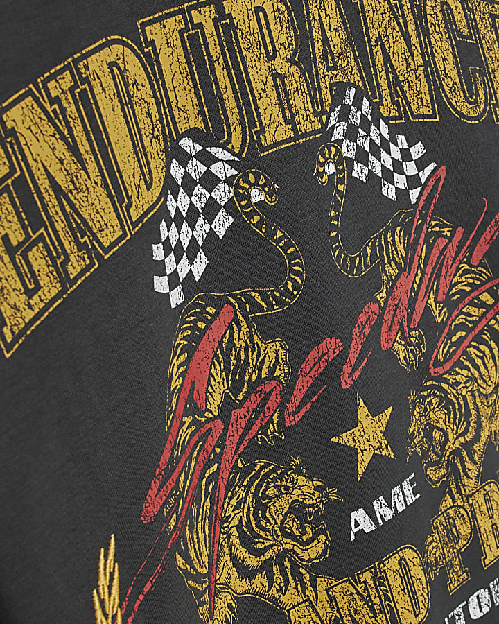 Boys Grey Endurance T-Shirt