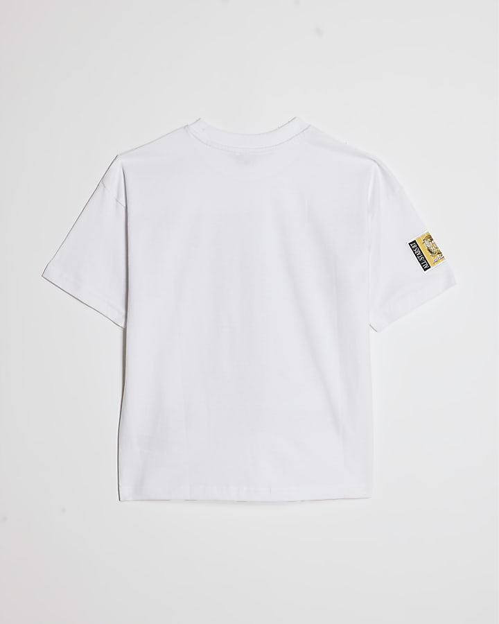 Boys White Club House Saint T-Shirt