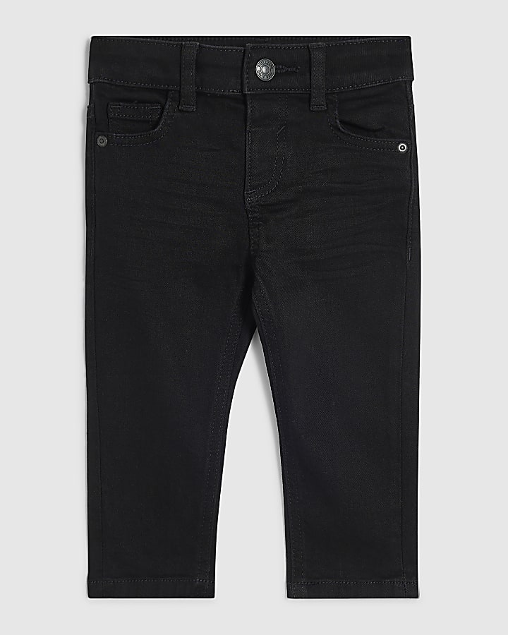 Mini Boys Black Skinny Leg Jeans
