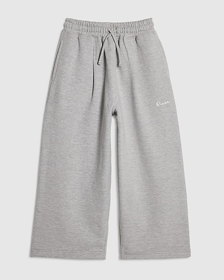 Boys Grey Extra Baggy Joggers