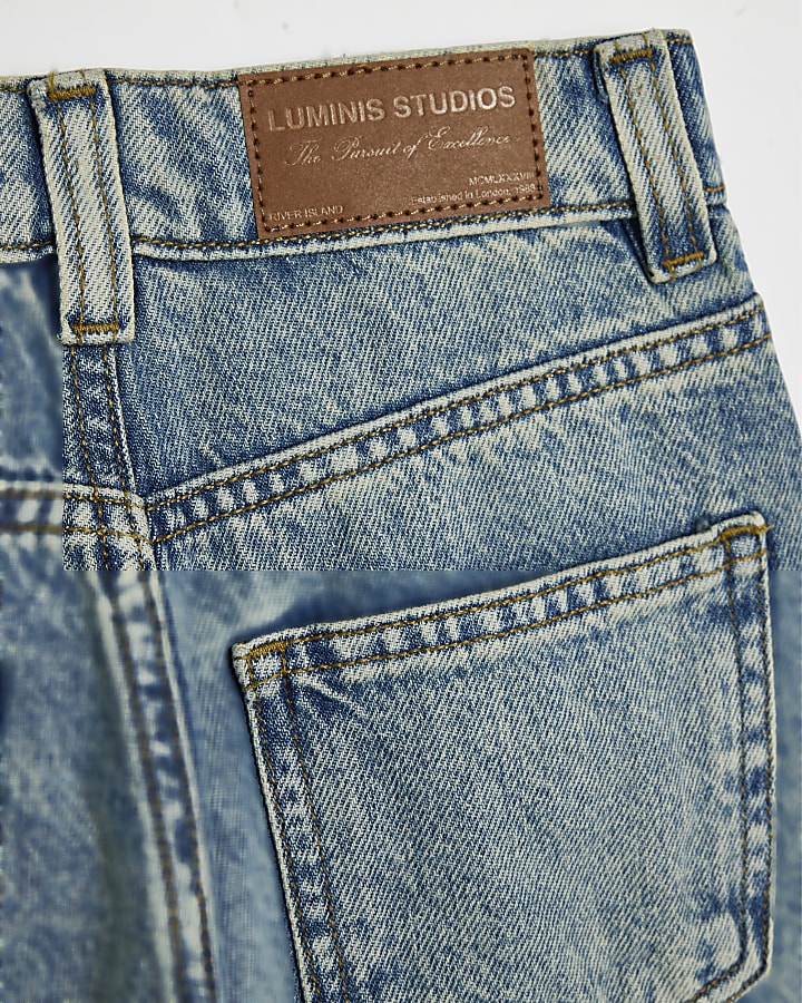 Boys Blue Loose Fit Jeans
