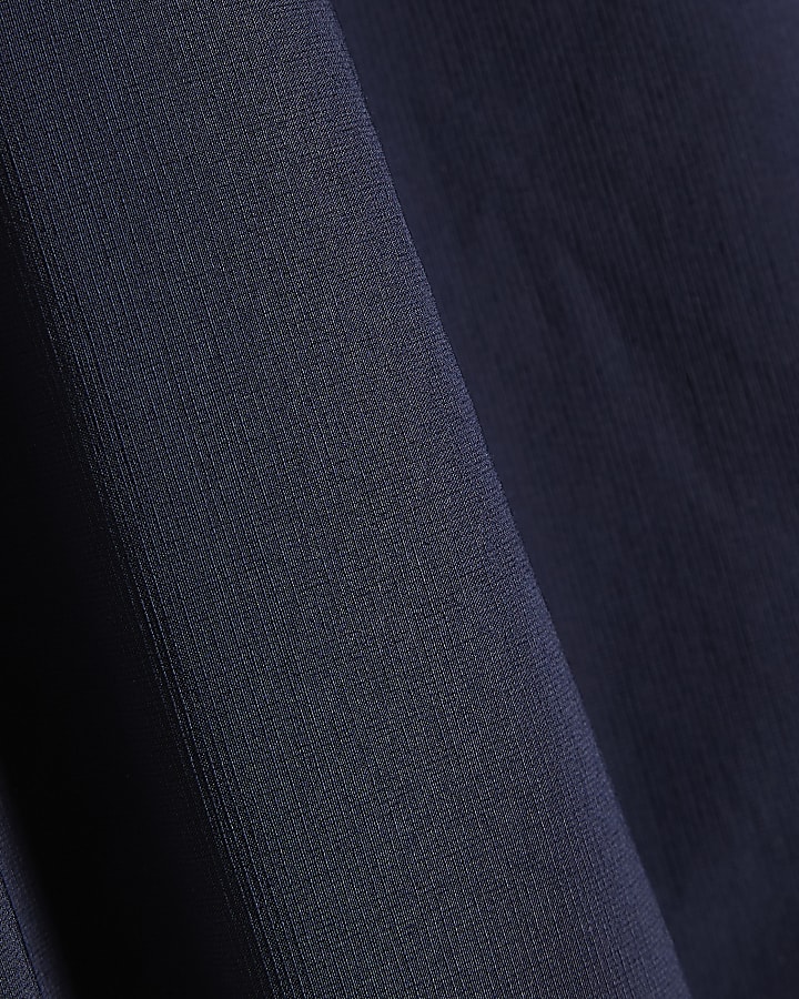 Girls Navy Balloon Leg Trousers