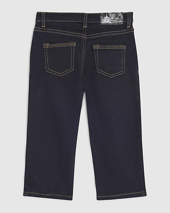 Mini Boys Navy Straight Jeans