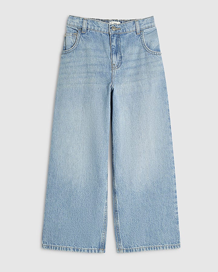 Boys Blue Baggy Fit Jeans