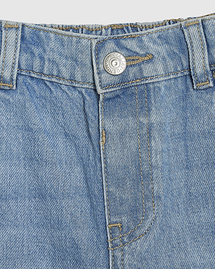 Mini Boys Blue Baggy Jeans