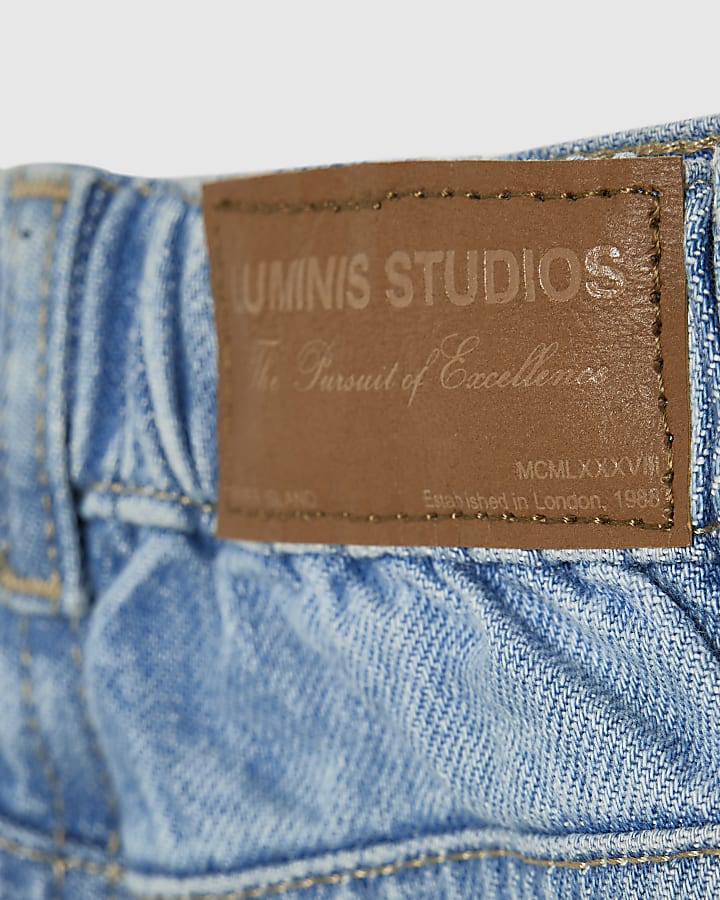 Mini Boys Blue Baggy Jeans