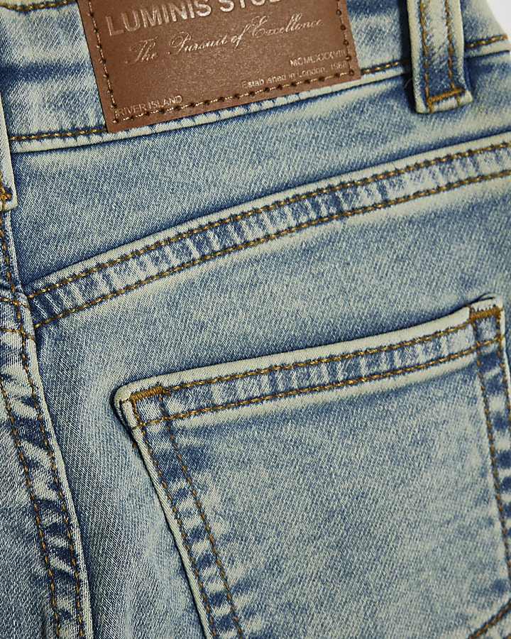 Mini Boys Blue Loose Fit Jeans