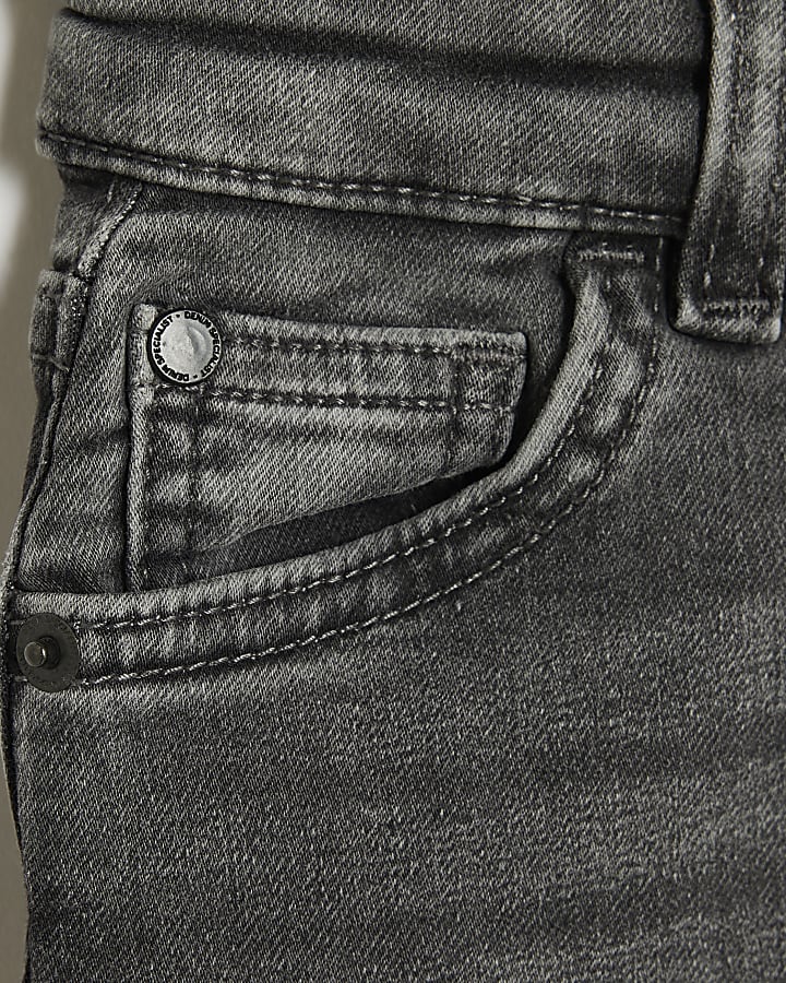 Mini Boys Grey Loose Fit Jeans