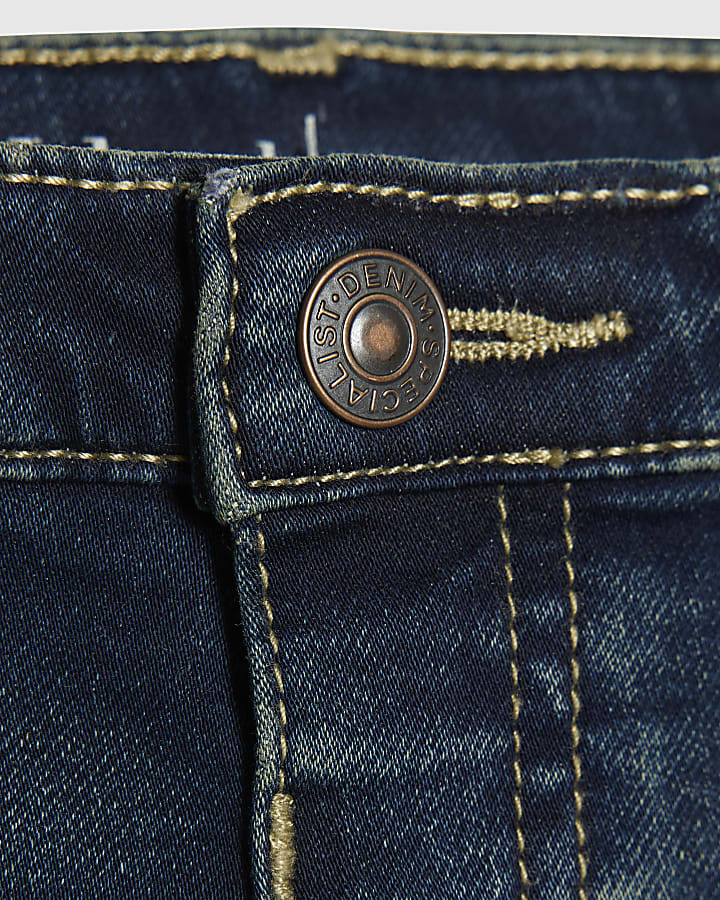 Mini Boys Blue Stretch Skinny Leg Jeans