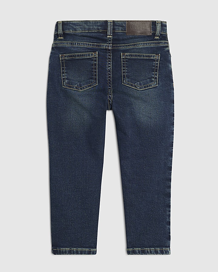 Mini Boys Blue Stretch Skinny Leg Jeans