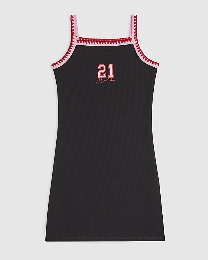 Girls Black 21 New York Cami Dress