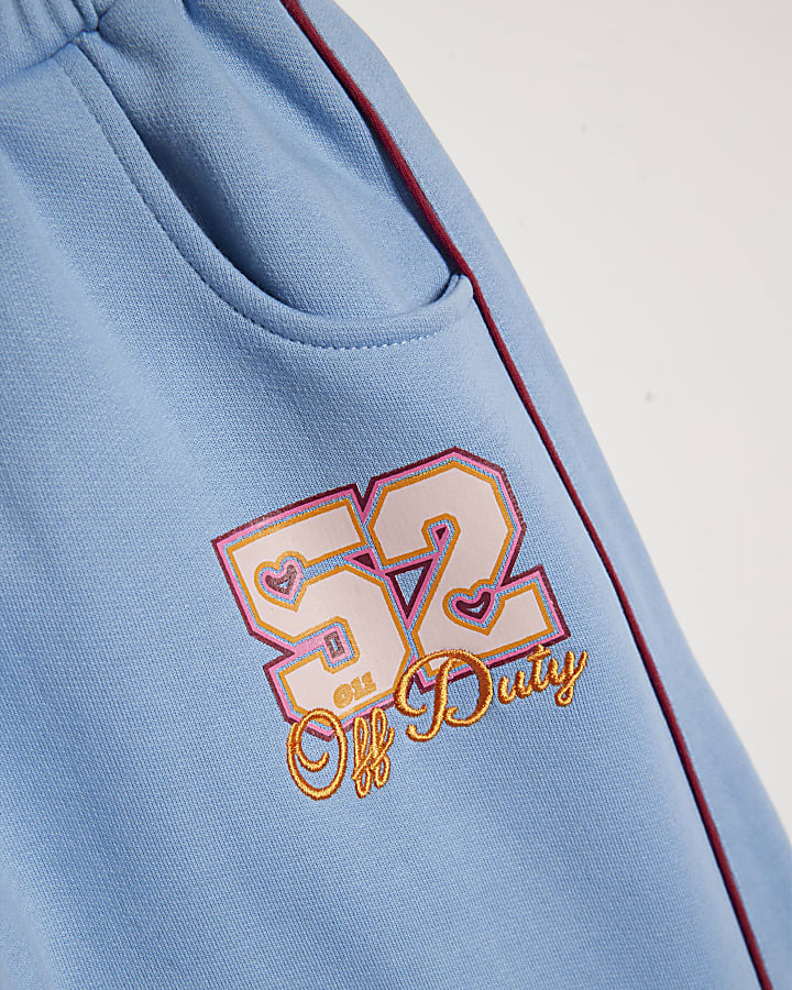 Girls Blue 52 Joggers