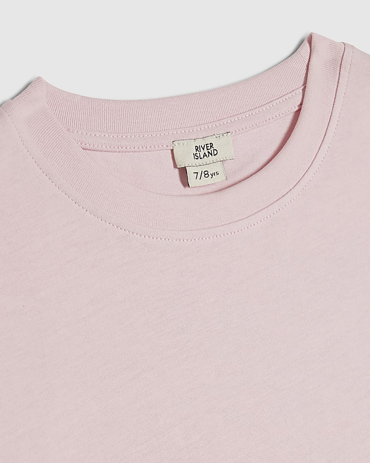 Girls Pink RI Design Studios Metallic T-Shirt