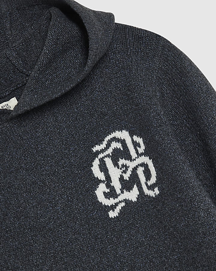 Boys Grey Cosy Essential Hoodie Set