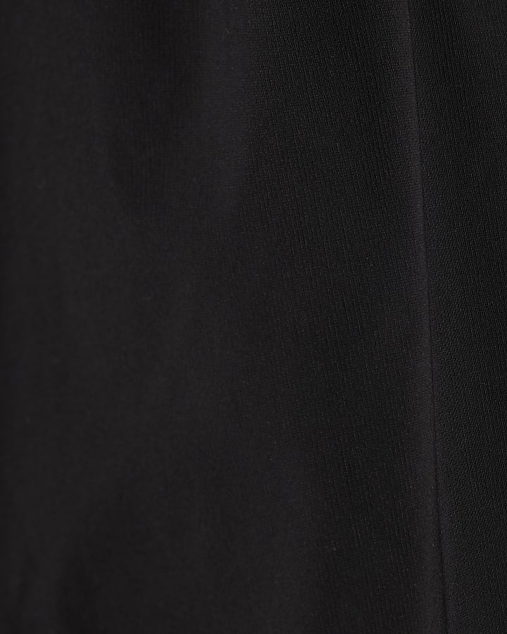 Girls Black Balloon Leg Trousers