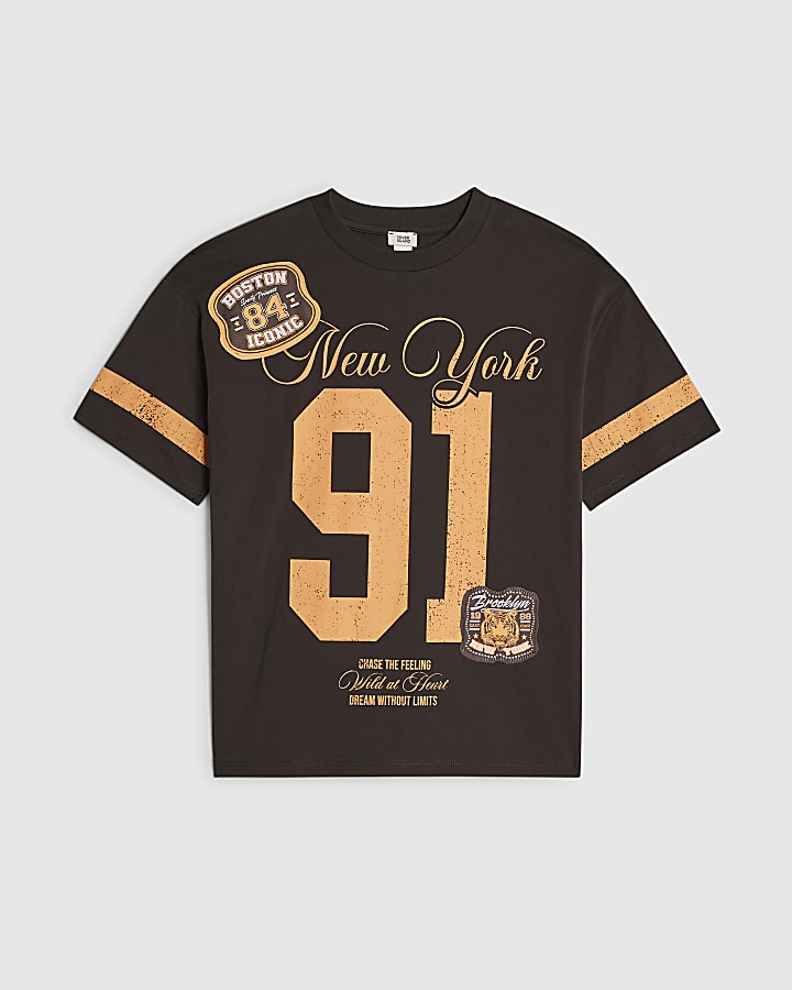 Girls Brown New York 91 T-Shirt