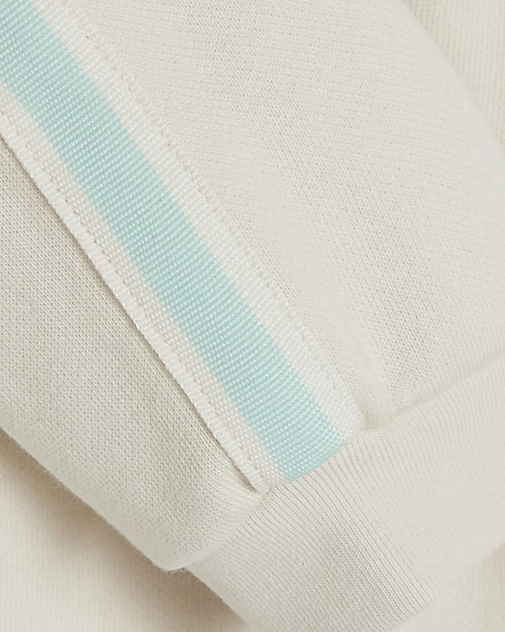 Baby Boys Cream Cuddle Buddy Hoodie Set