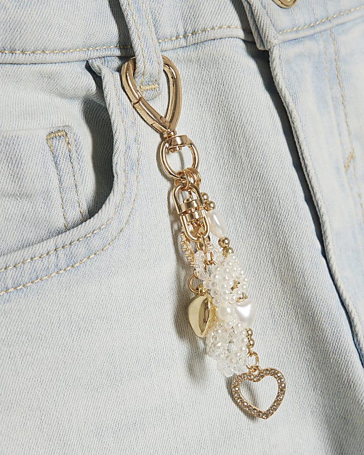 Girls Blue Light Wash Flare Jeans