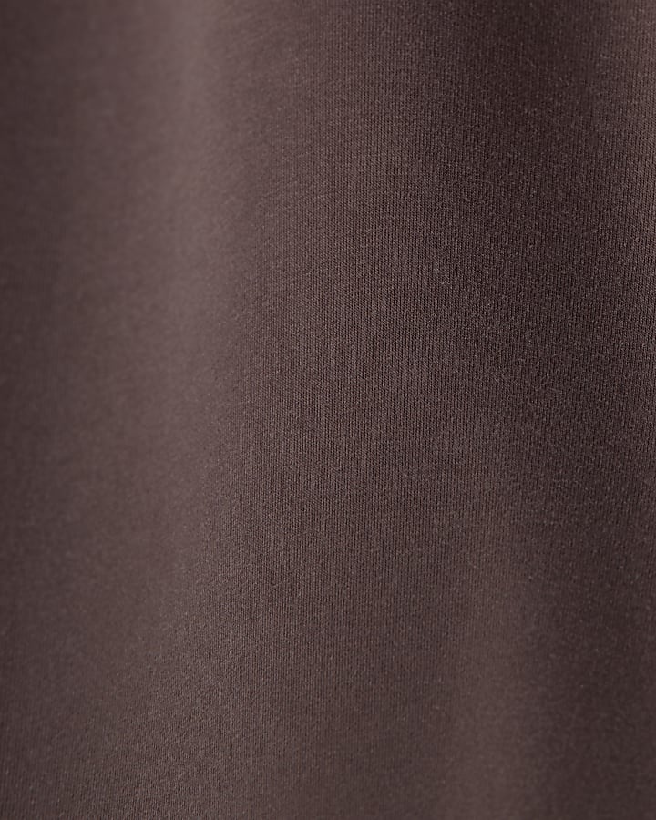 Girls Brown Premium Wide Leg Trousers